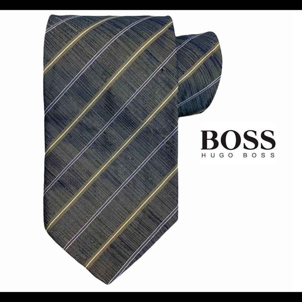Hugo boss Italian made 100% silk tie